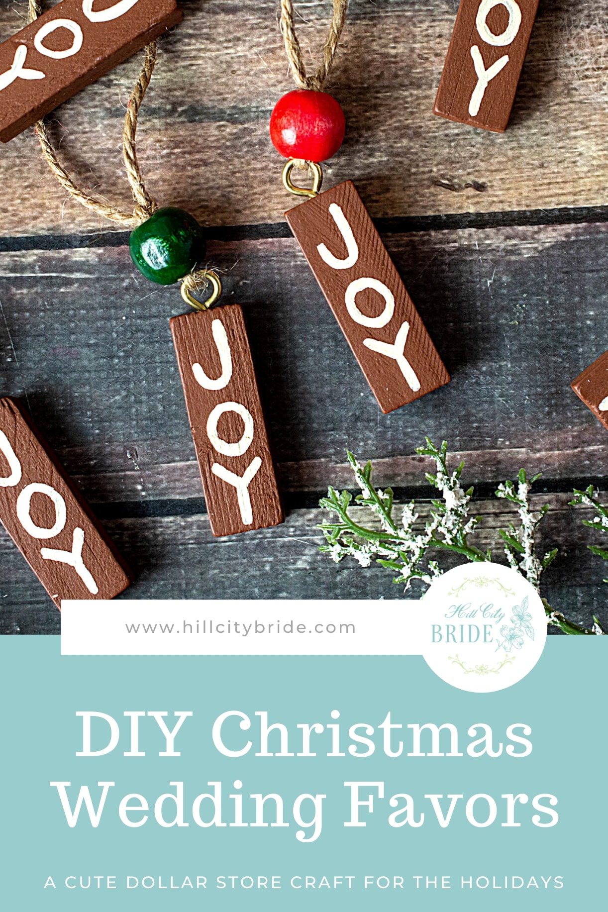 How to Make the Most Adorable DIY Christmas Wedding Favors Dollar Store Craft Ideas