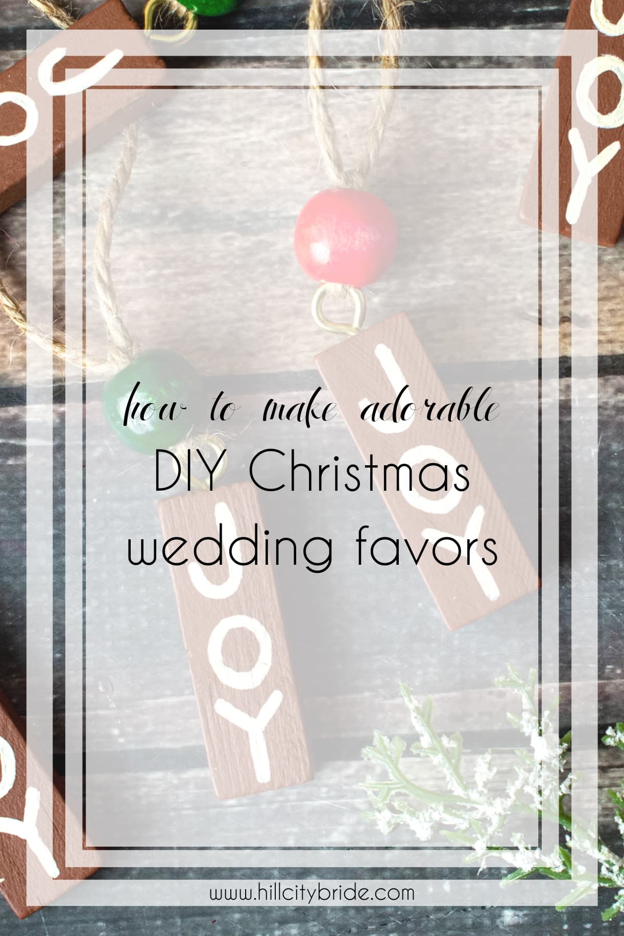 How to Make the Most Adorable DIY Christmas Wedding Favors Dollar Store Crafts