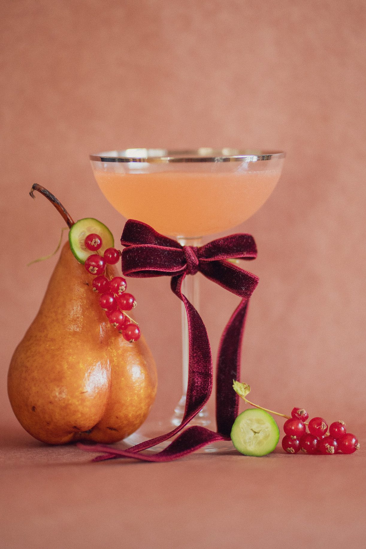 Fitzgerald’s Peculiar Pear with Spiced Syrup