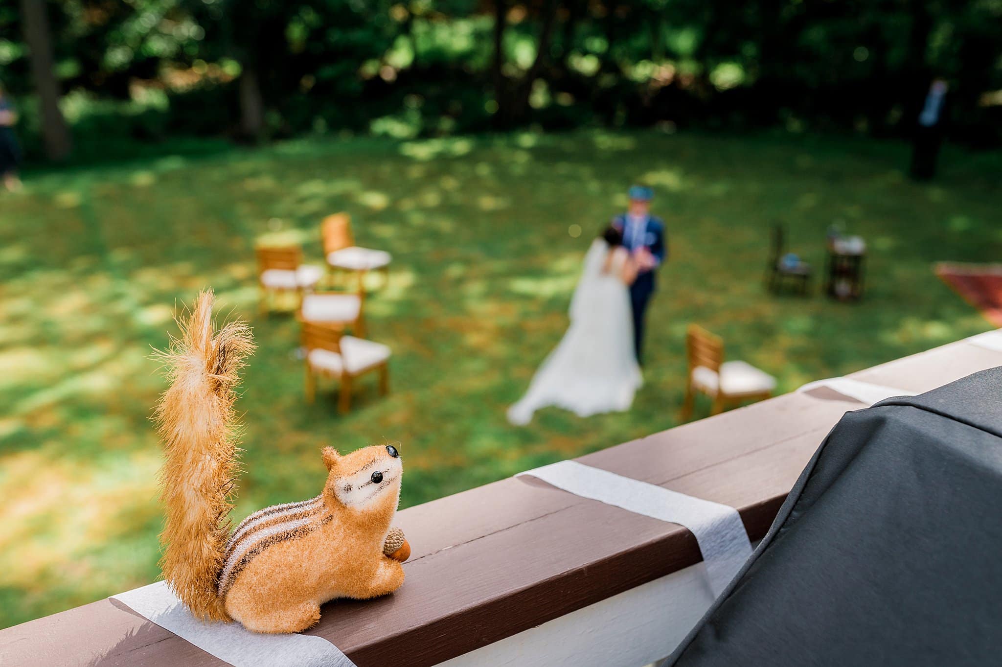 Intimate Backyard Wedding During Covid Coronavirus