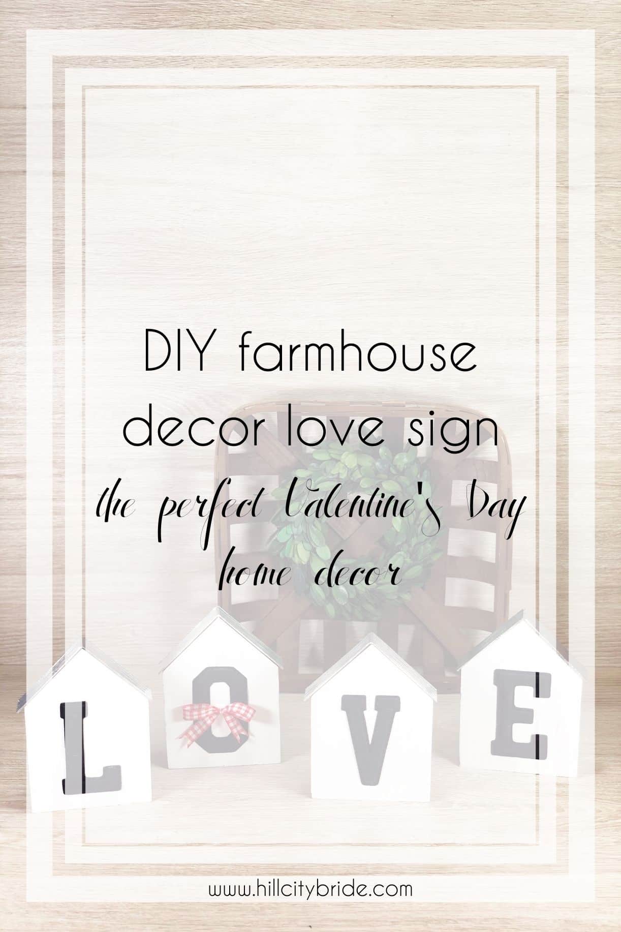 This Adorable Love Sign Is the Most Perfect Valentine Home Decor