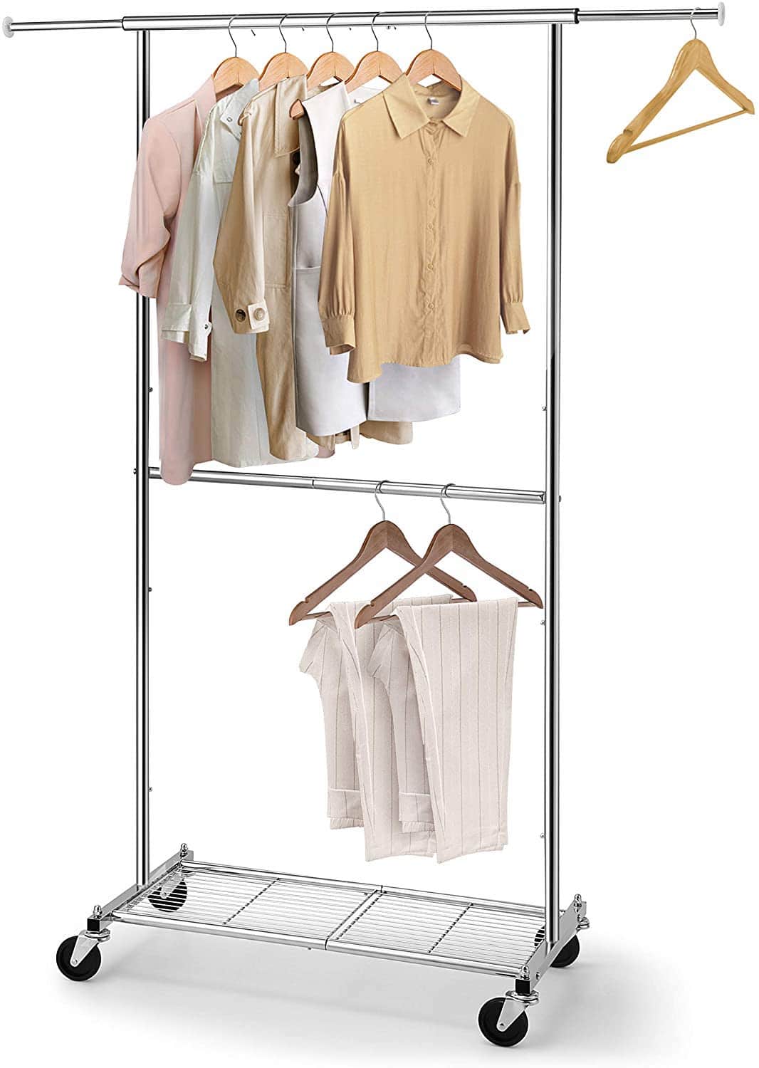 Simple Trending Standard Clothing Garment Rack