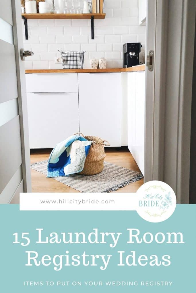 15 Popular Wedding Registry Ideas for a Modern Laundry Room - HCB