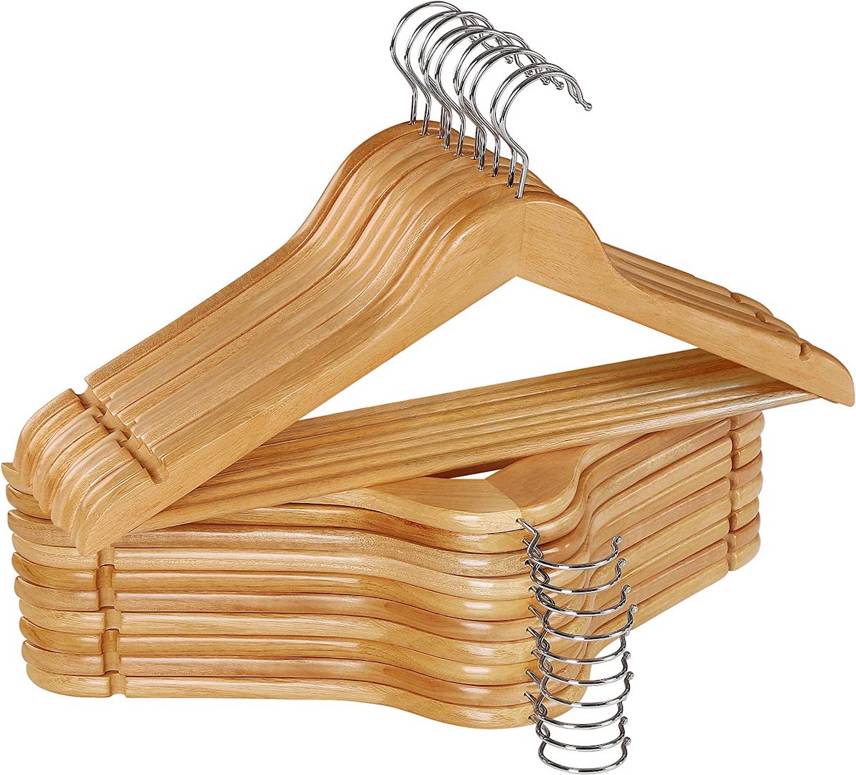 Non-Slip Premium Wooden Hangers