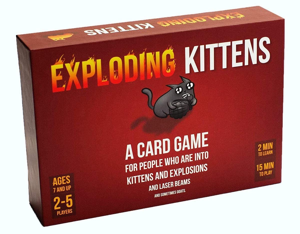 Best Card Games for Couples Exploding Kittens