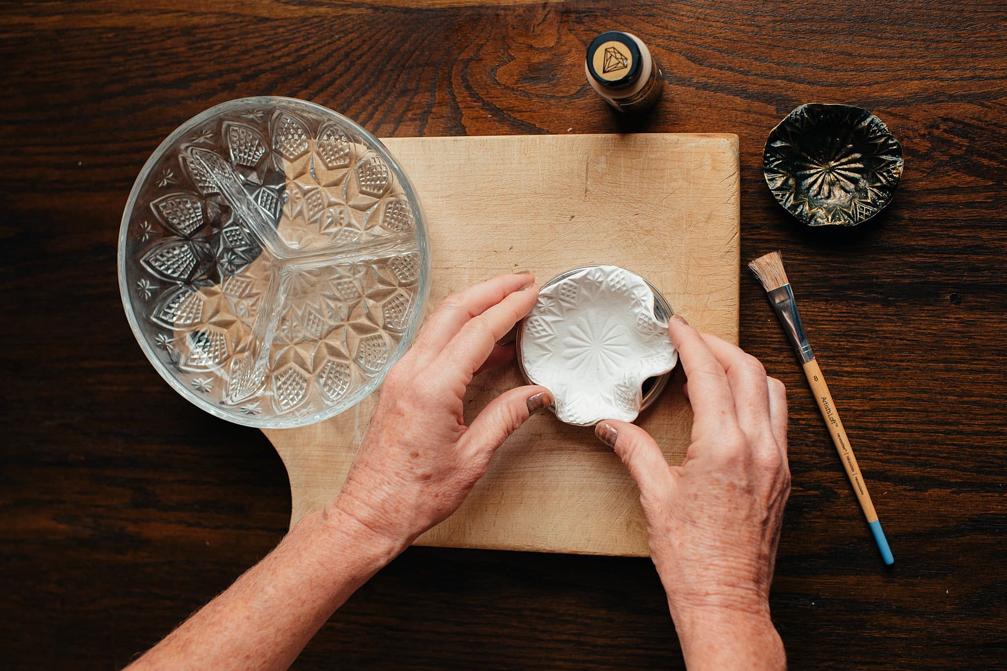 Make a DIY Custom Jewelry Dish from Polymer Clay