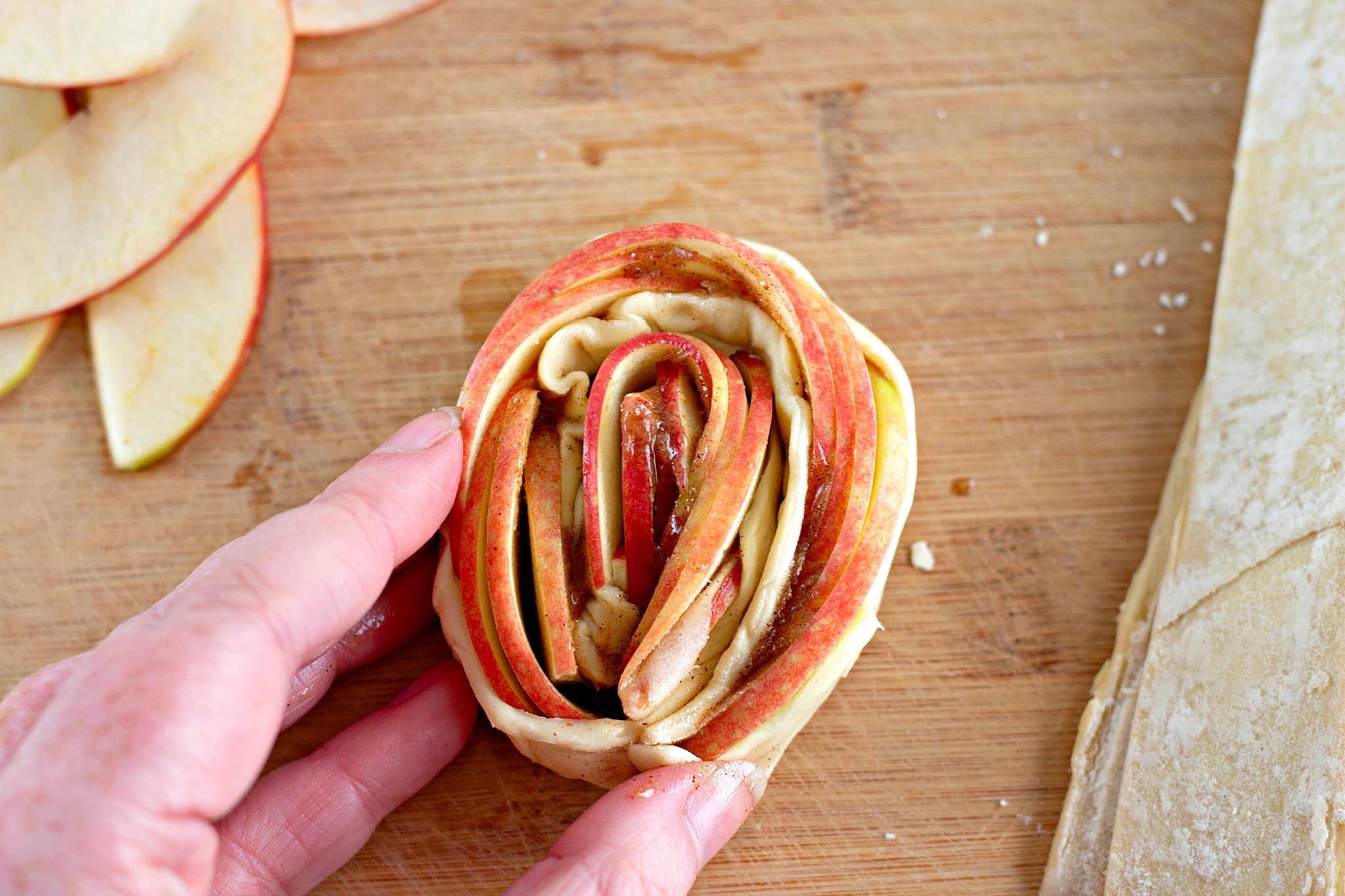 Apple Pie Rosette