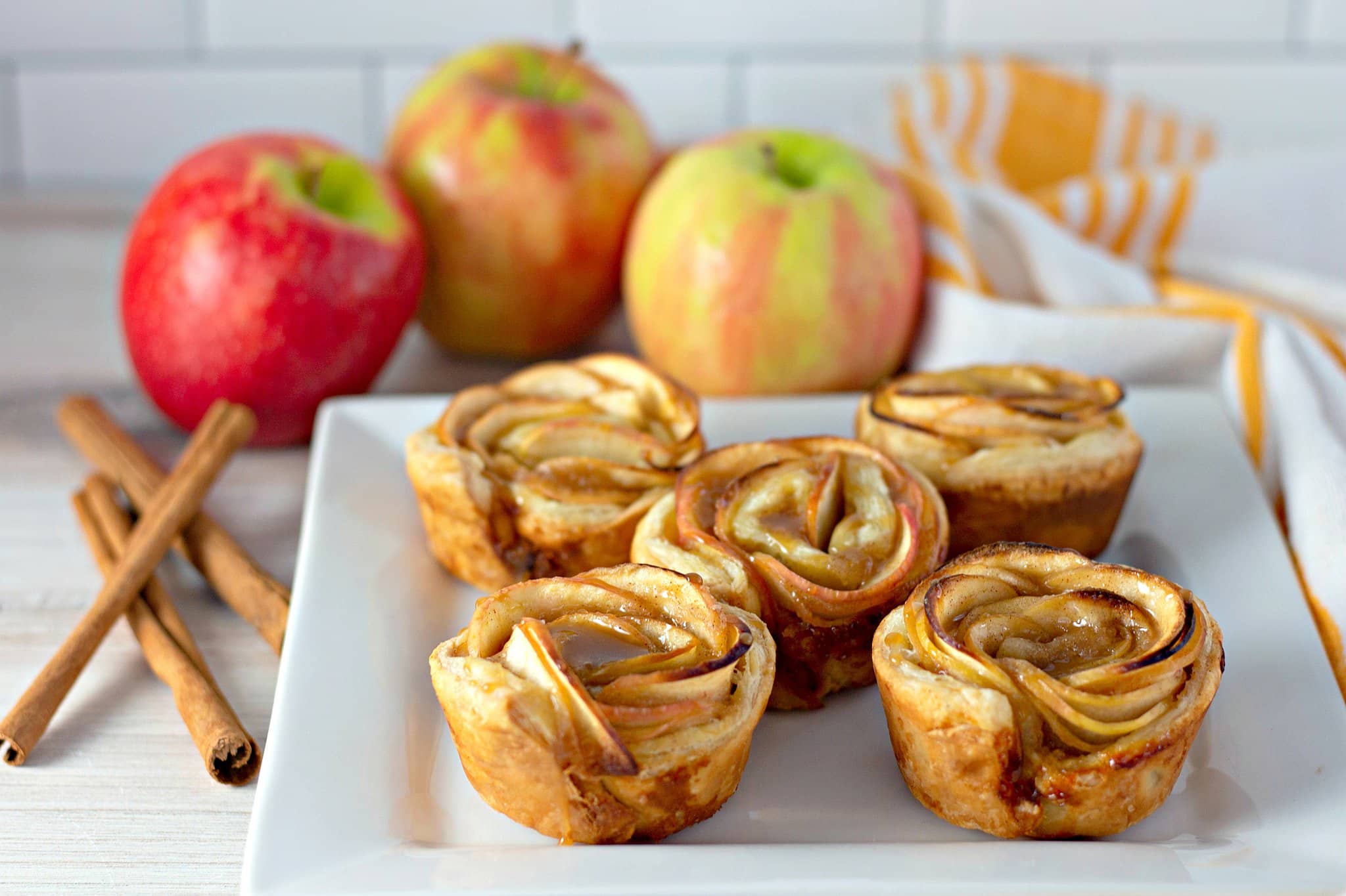 How to Make Apple Pie Rose Recipe Rosette Tart