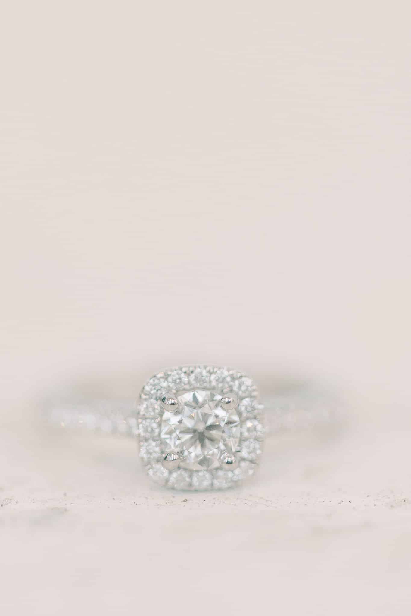 Charleston Engagement Photos Diamond Ring