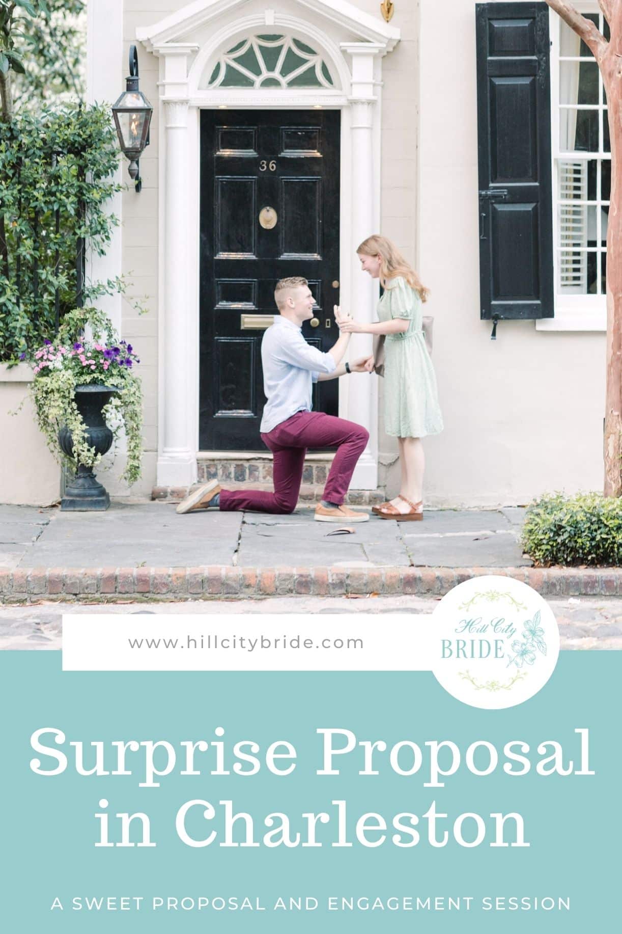 Downtown Charleston Surprise Proposal