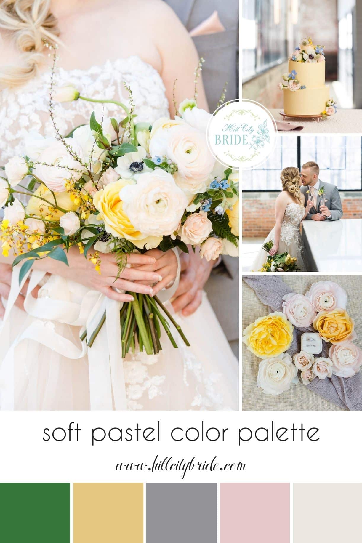Pastel Wedding Color Palette