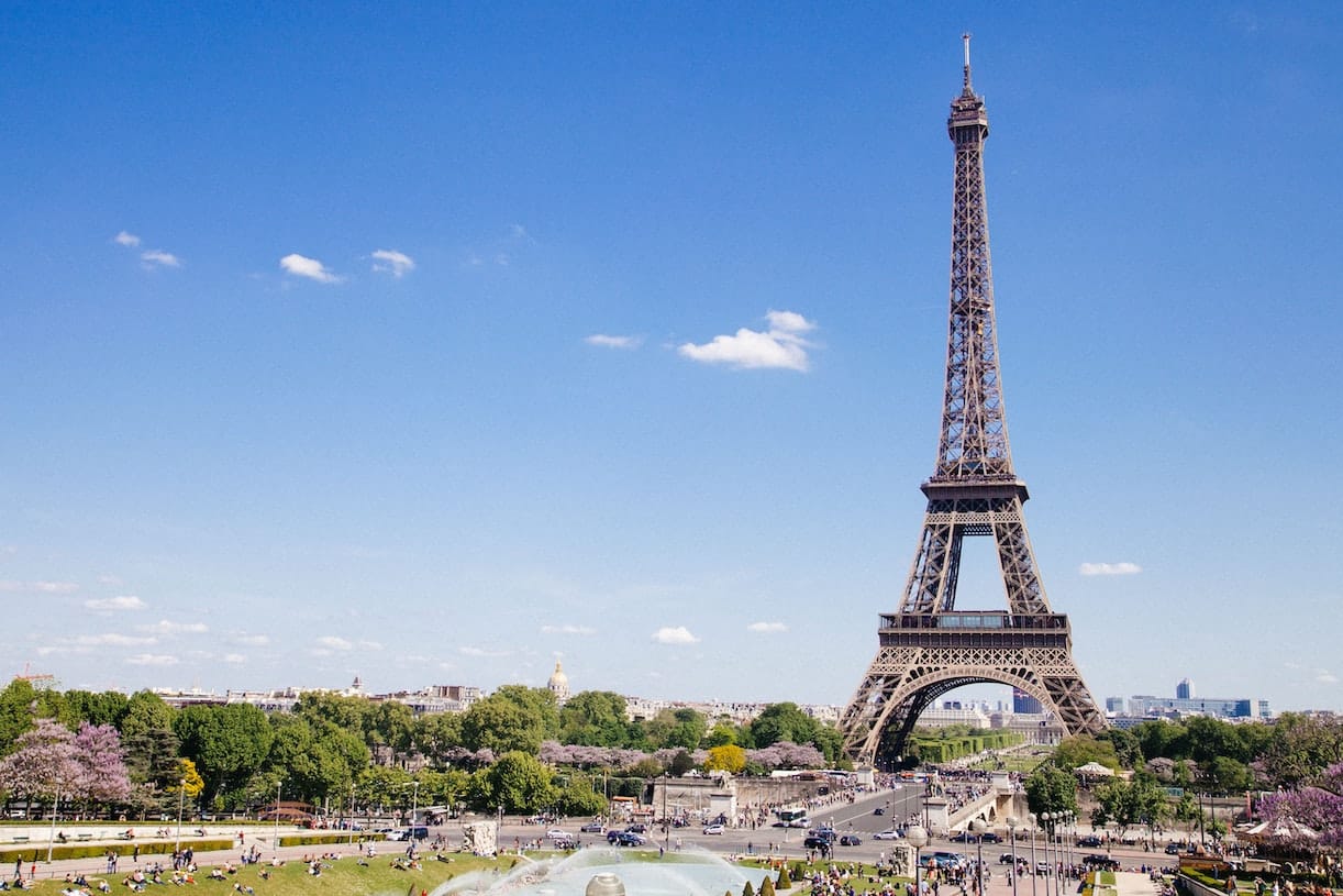 Paris France Romantic Honeymoon Eiffel Tower