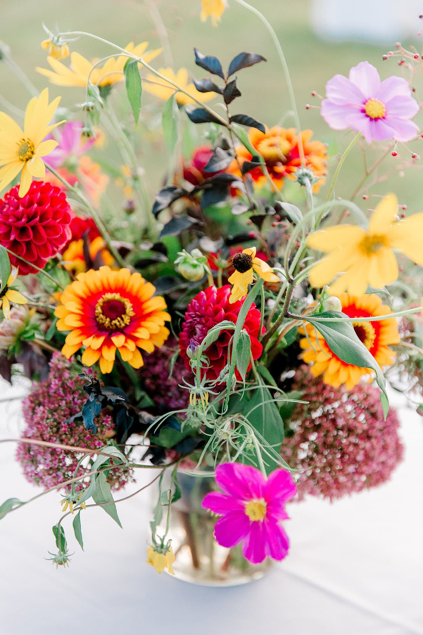 Colorful Wedding Flowers