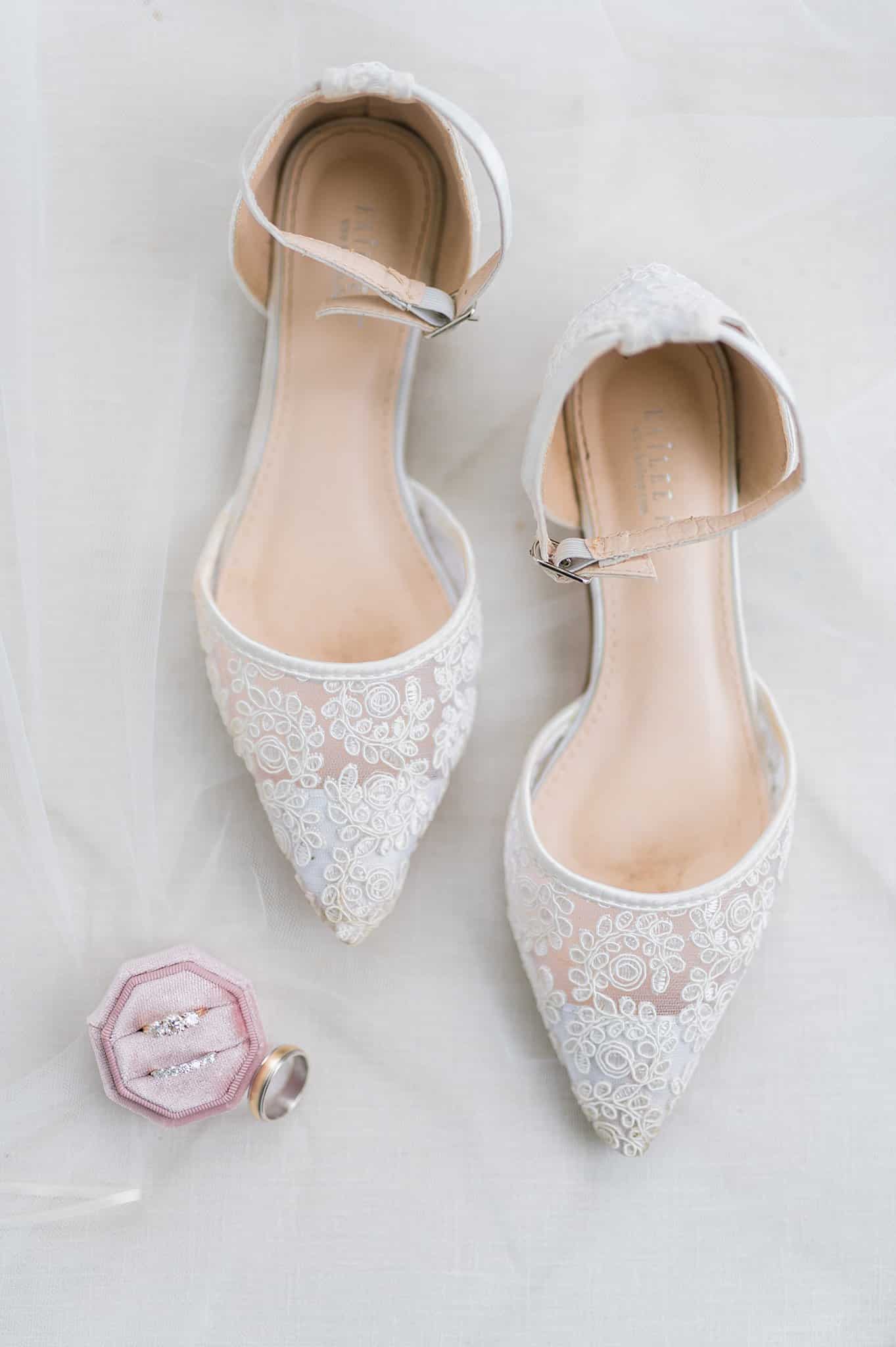 Bridal Shoes and Rings