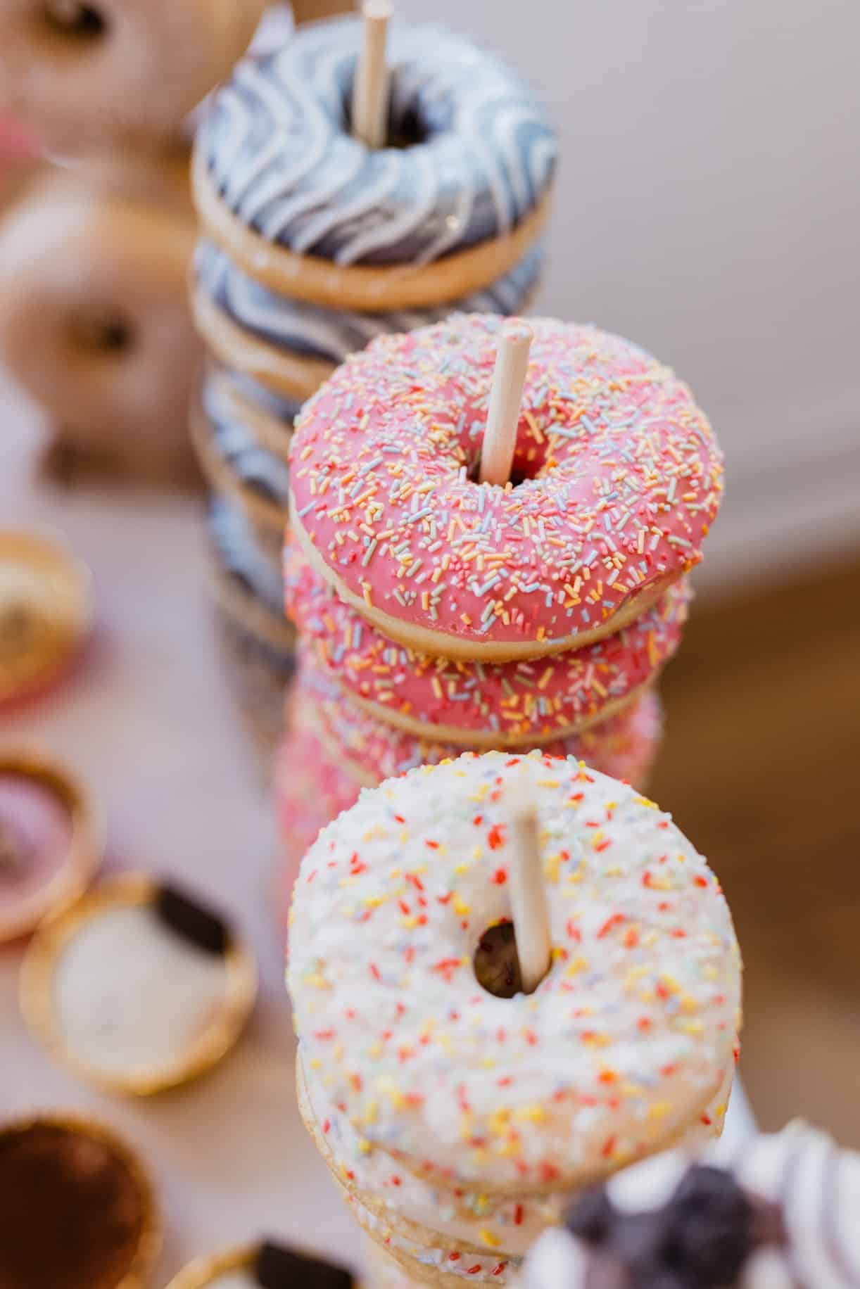 Donuts Instead of Wedding Cake