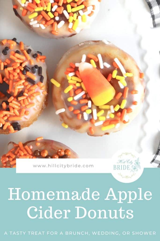 How to Make Homemade Apple Cider Donuts for Your Big Day HCB