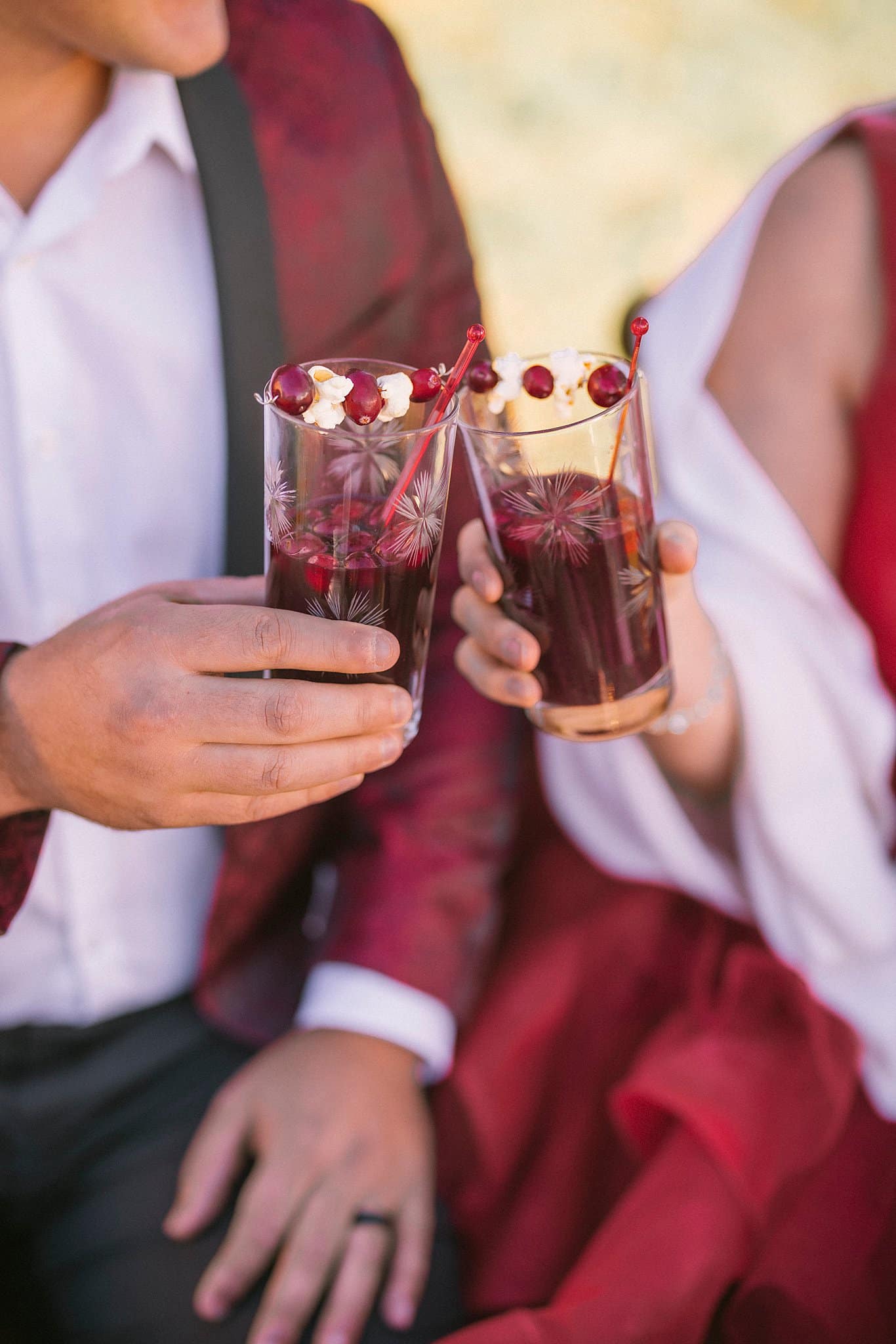 Christmas Wedding Inspiration in Virginia Weddings Cocktail