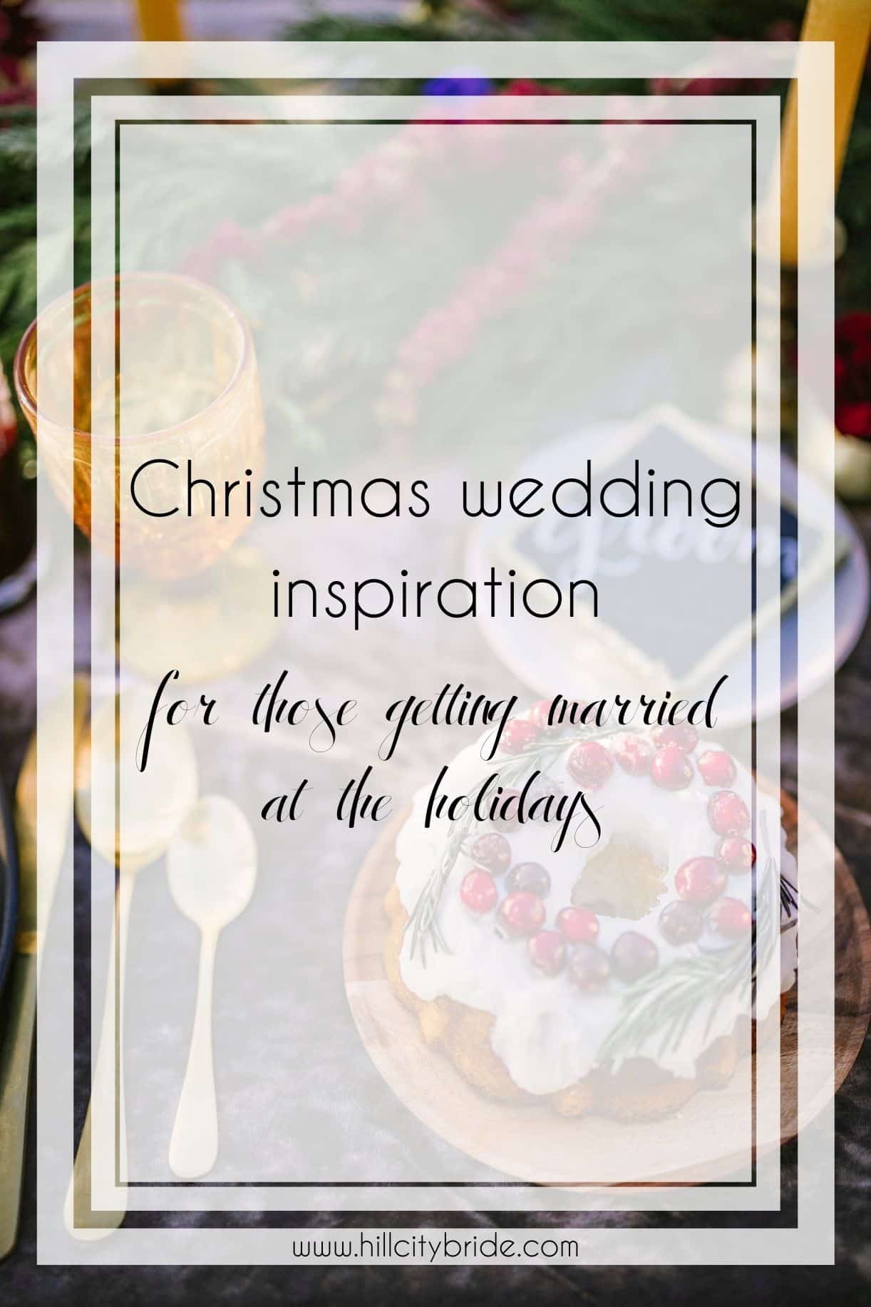 December Christmas Wedding Inspiration in Virginia