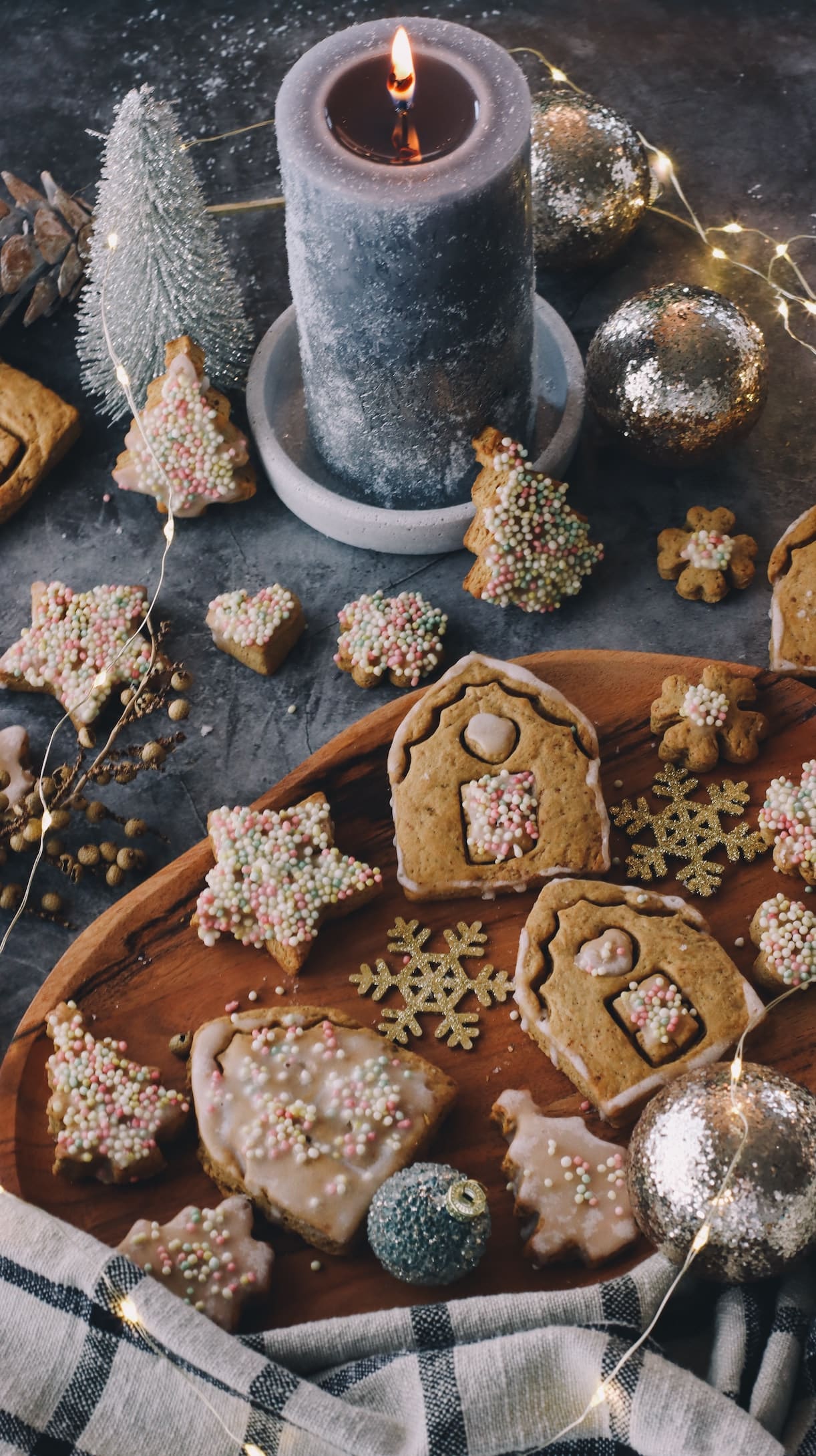 Homemade Decorated Christmas Cookies