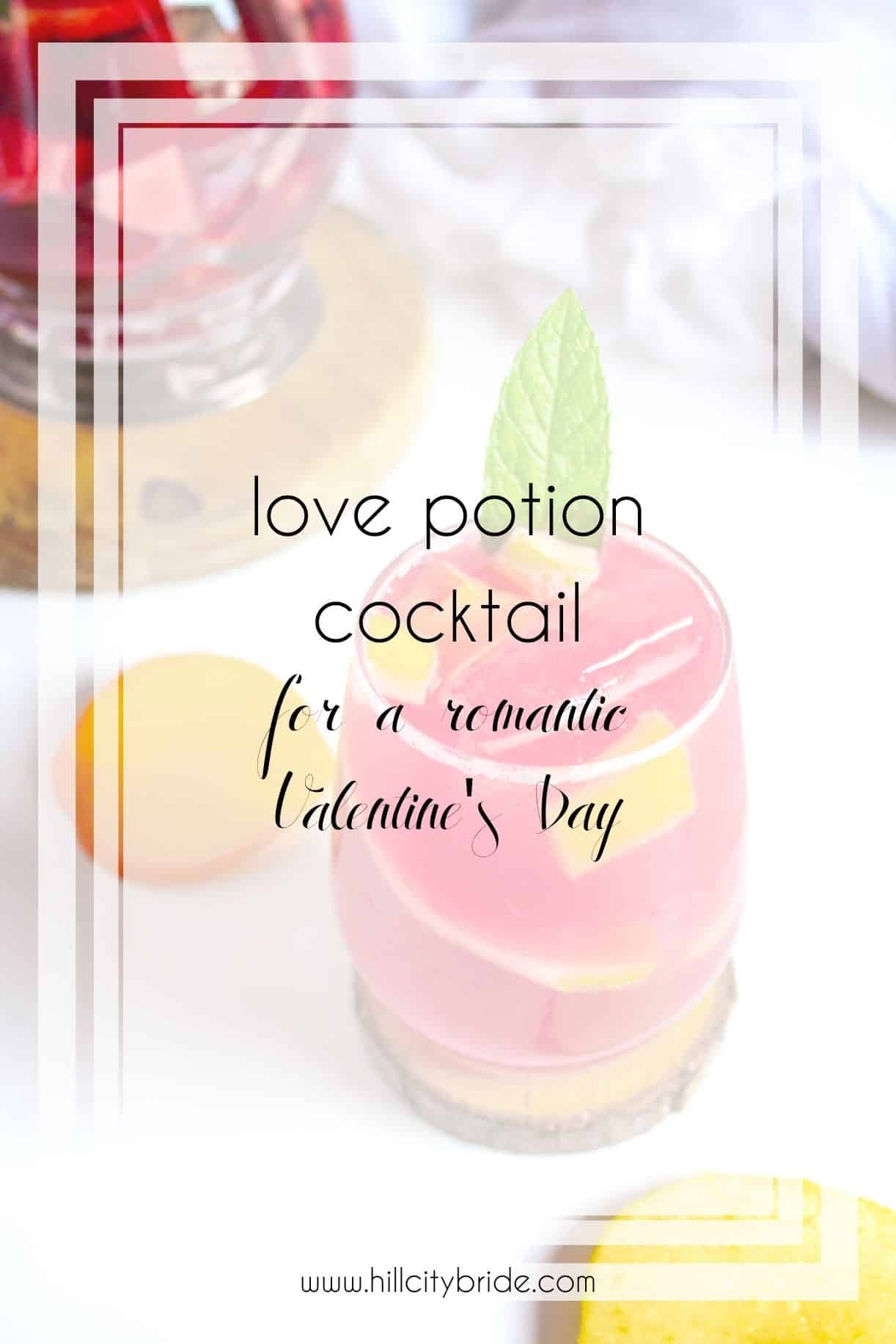 How to Make a Love Potion Cocktail for a Romantic Valentine's Day