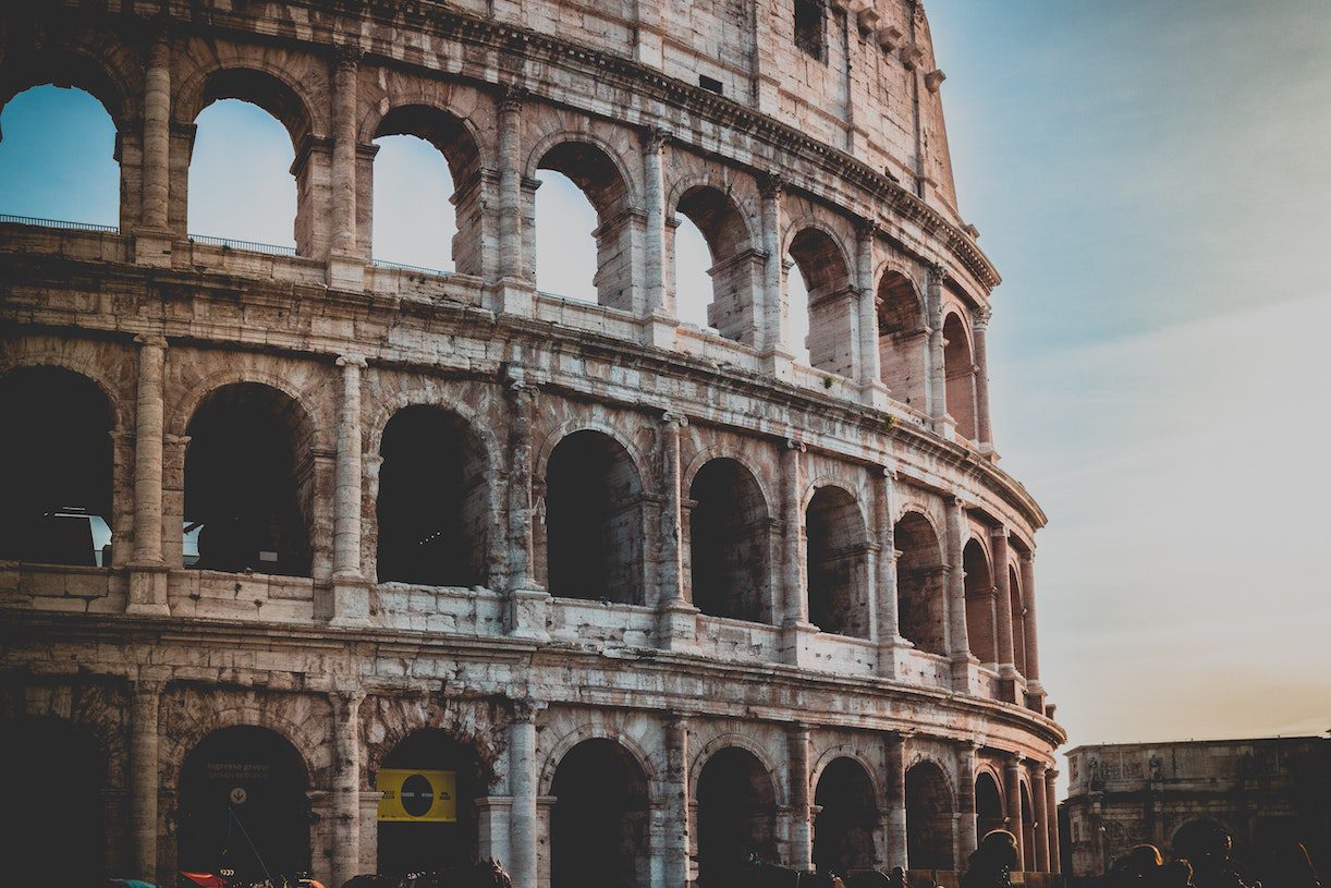 Rome Italy Colosseum Romantic