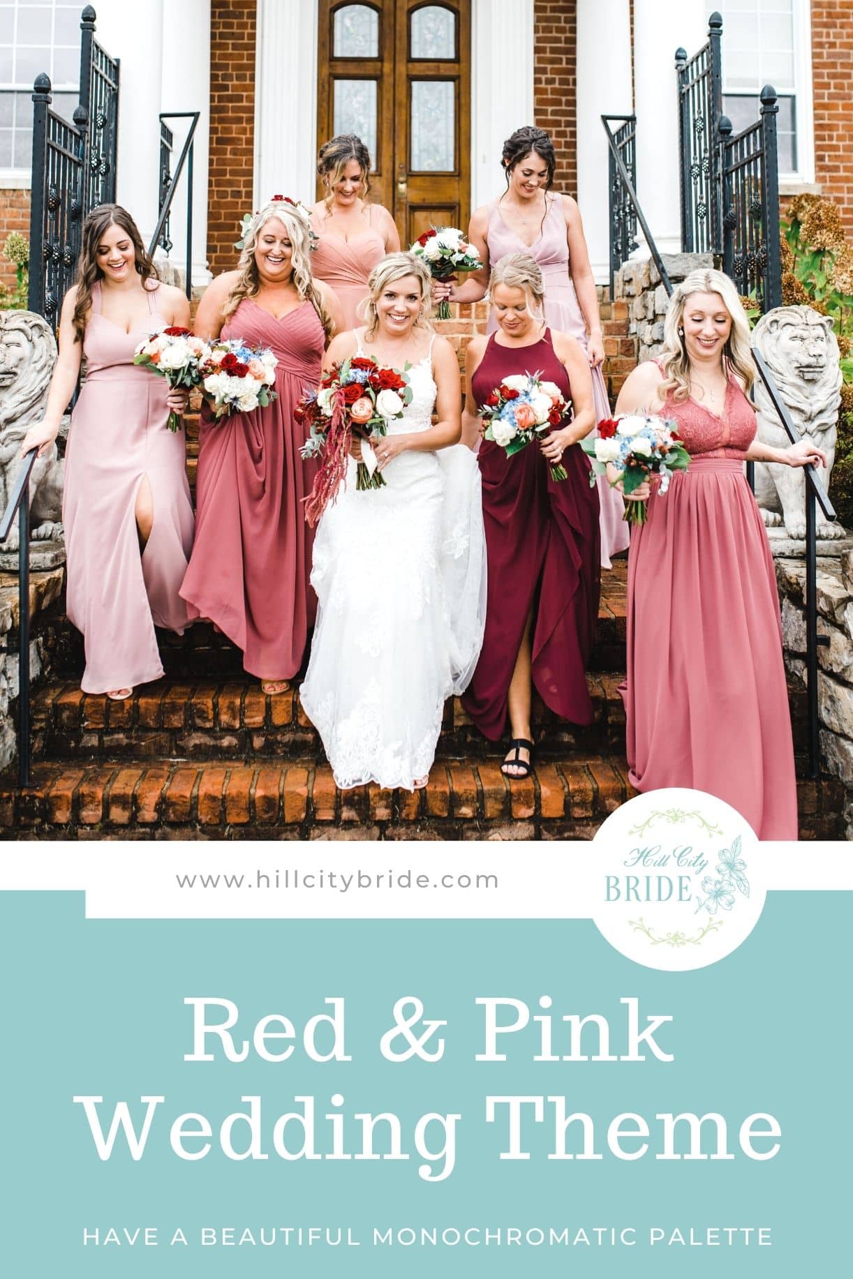 Red and Pink Wedding Theme