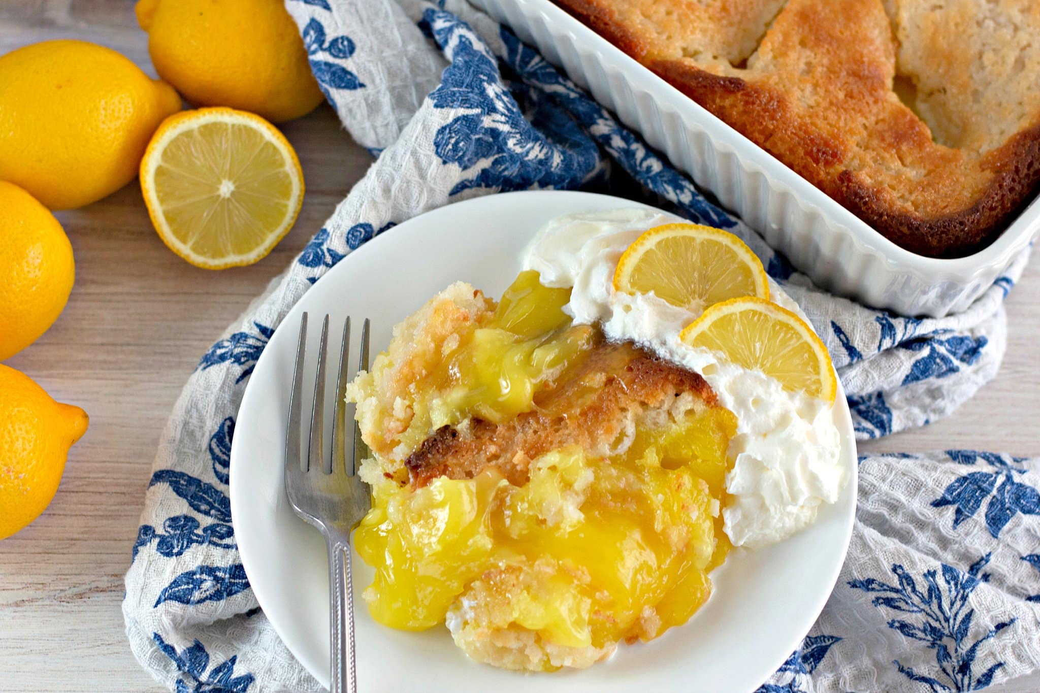 Buttermilk Lemon Cobbler Recipe