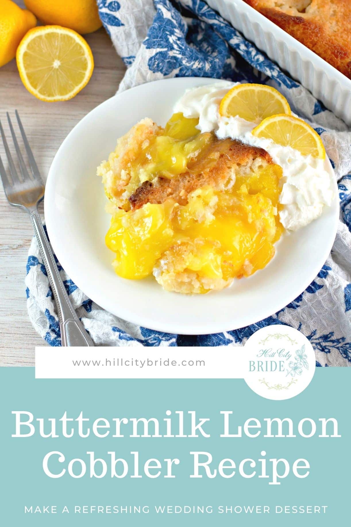 Lemon Buttermilk Cobbler Recipe