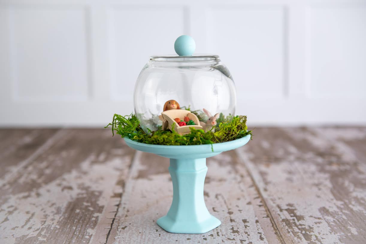 DIY Easter Cloche for Spring