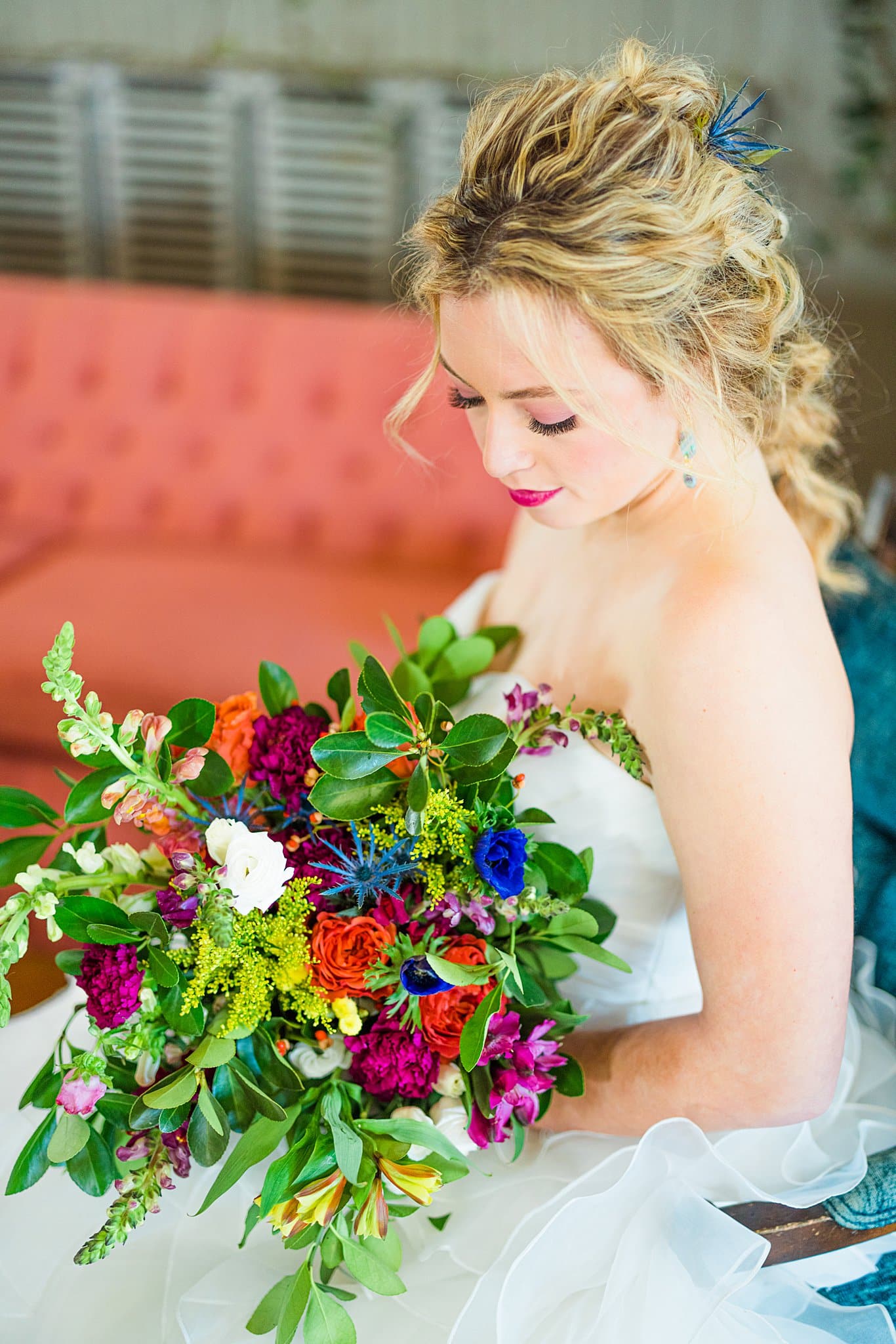 Colorful Wedding Ideas Bridal Bouquet