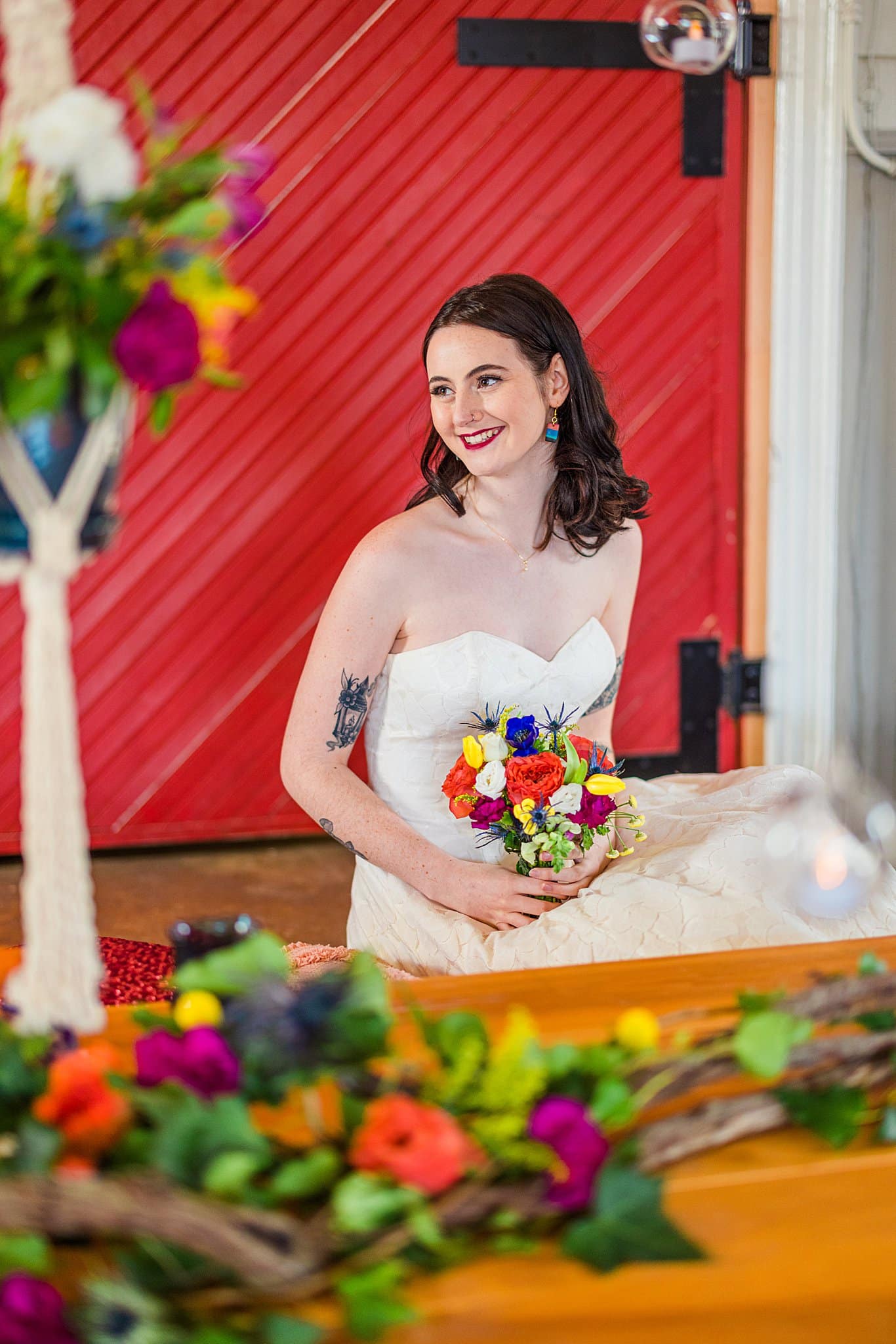 Colorful Wedding Ideas Bride