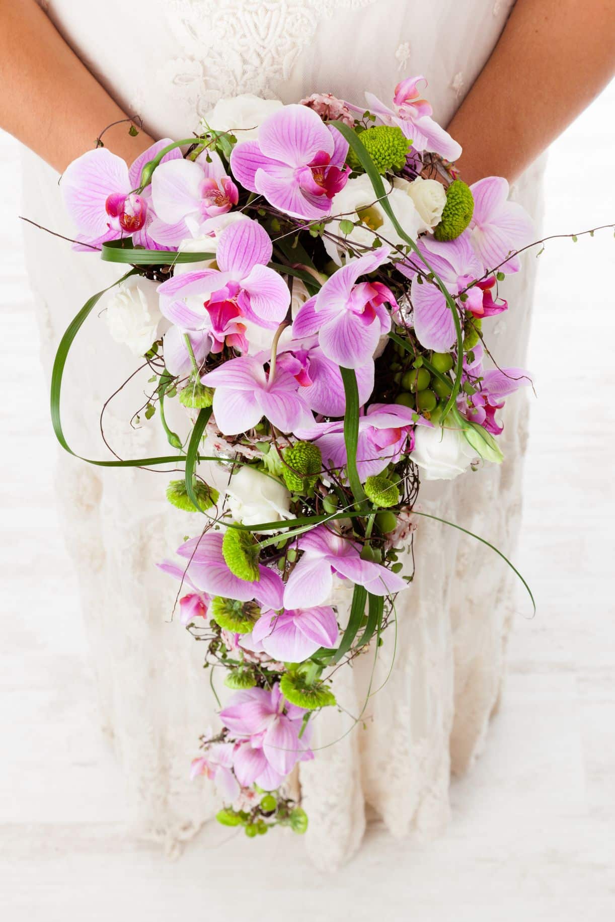 Cascade Wedding Bouquet