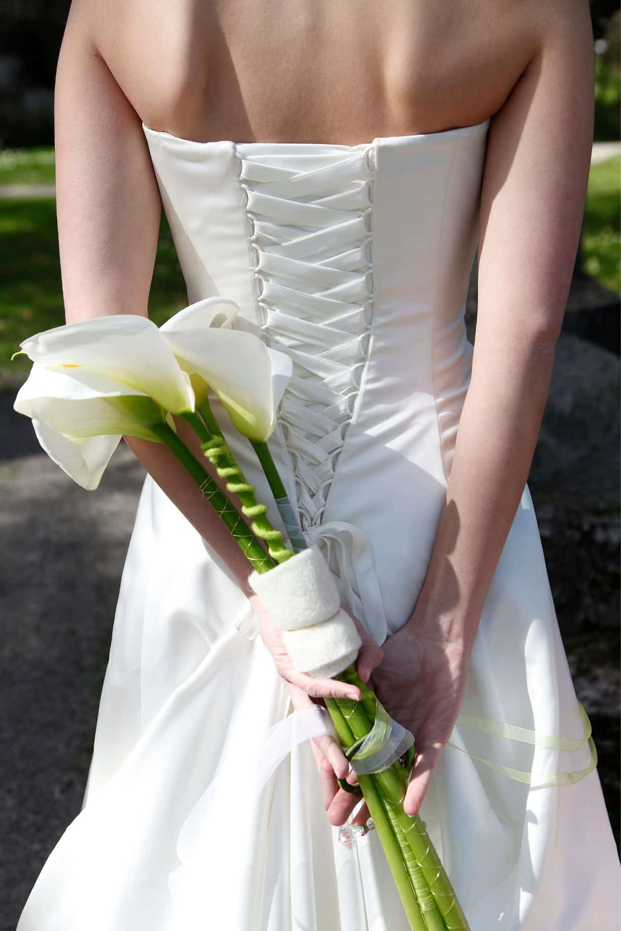 Presentation Bouquet with Calla Lilies
