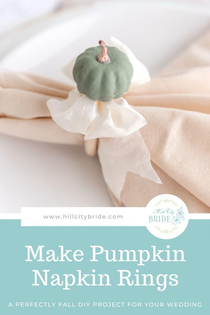 How to Make Festive Pumpkin Napkin Rings for Fall Events HCB