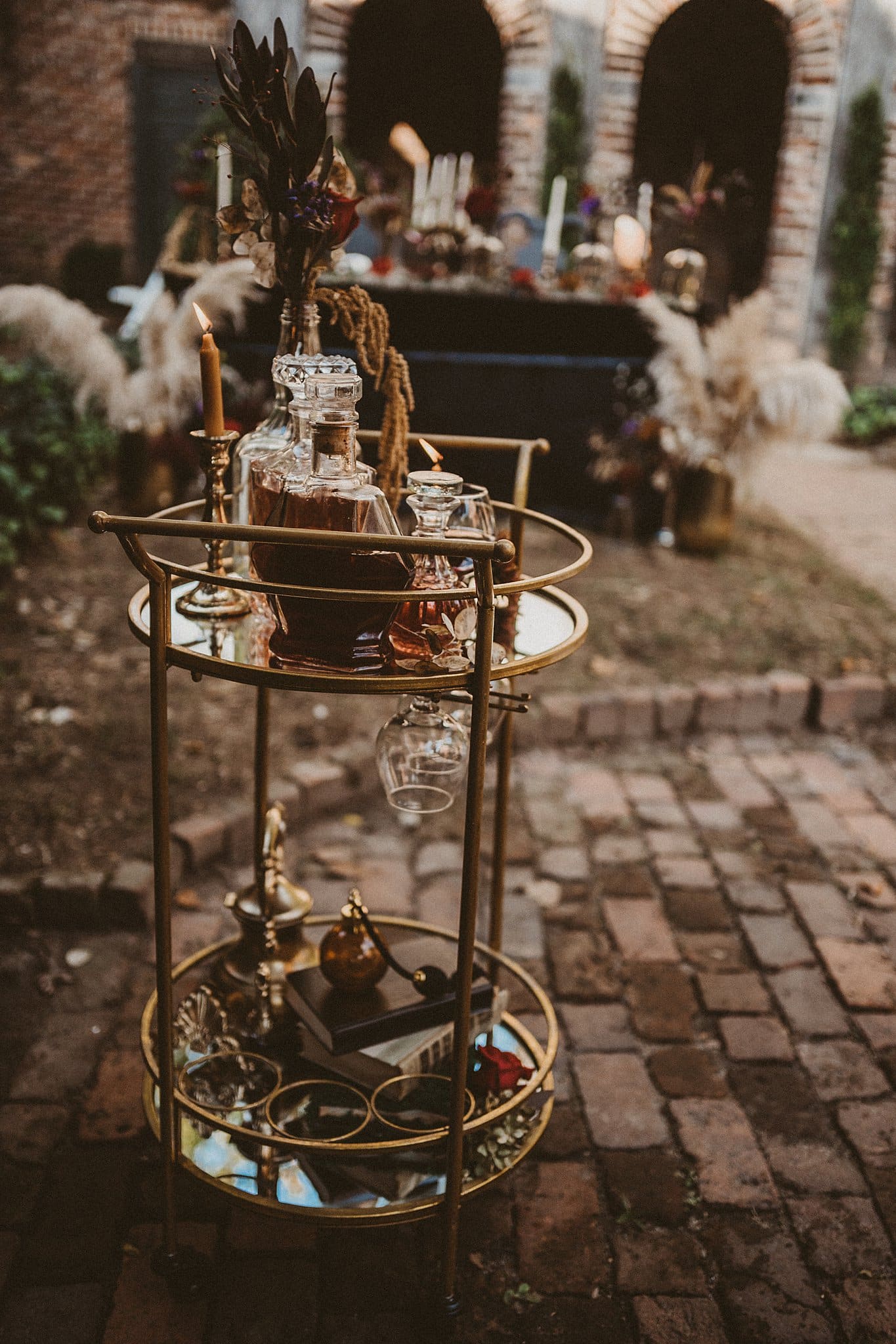Wedding Bar Cart
