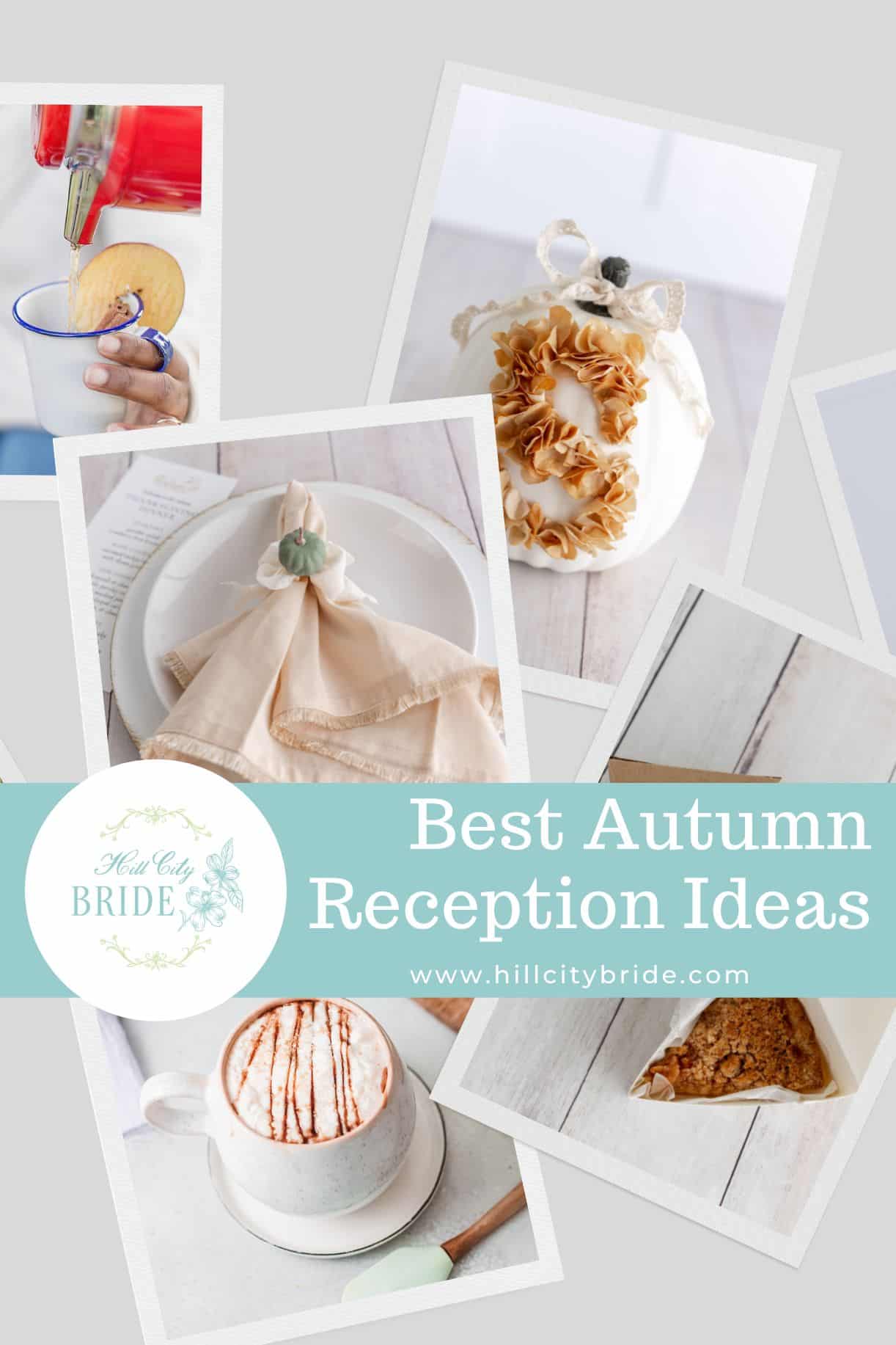 Ideas for an Autumn Wedding Reception