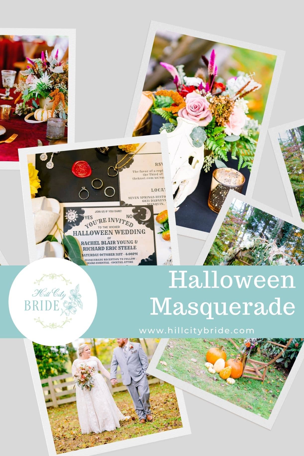 Halloween Masquerade Wedding