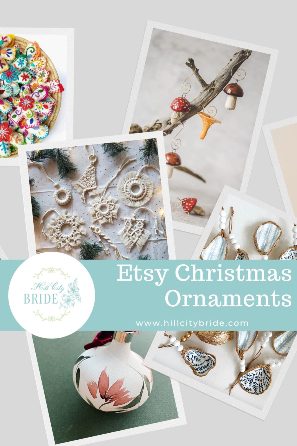 10 Absolutely Adorable Handmade Etsy Christmas Ornaments