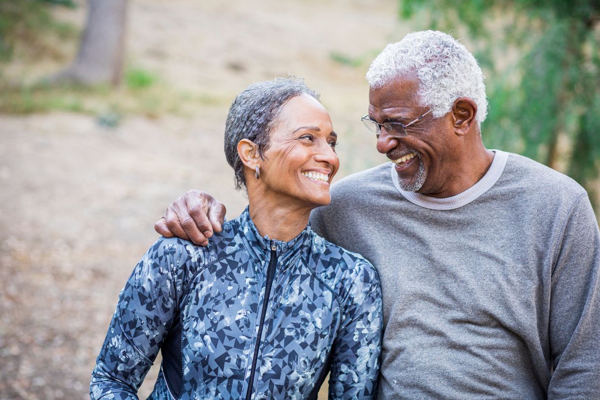 Older Couple Engaged