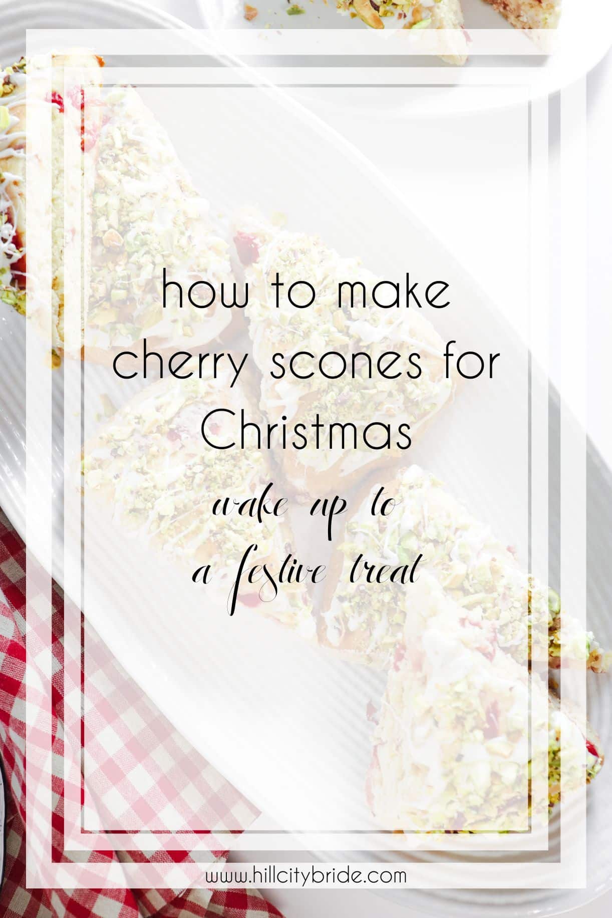 How to Make Cherry Scones for Christmas