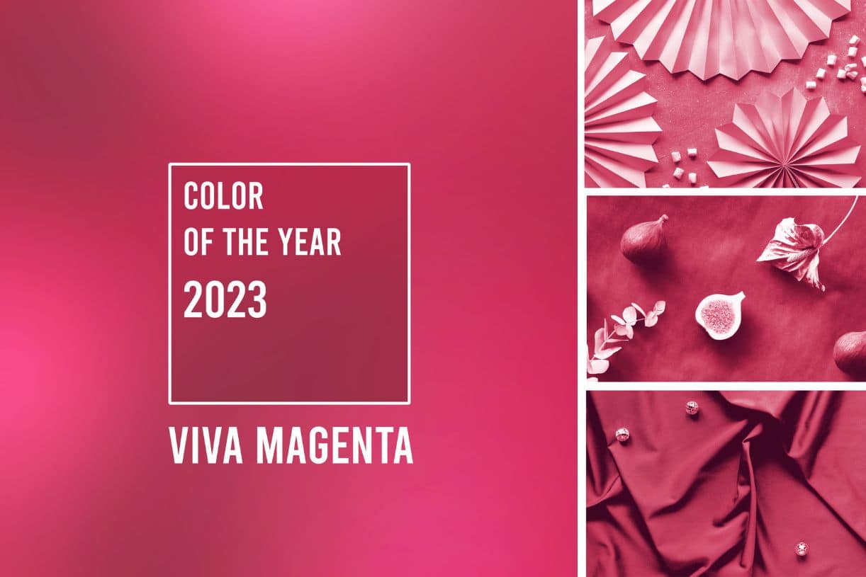 2023 Pantone Color of the Year Viva Magenta