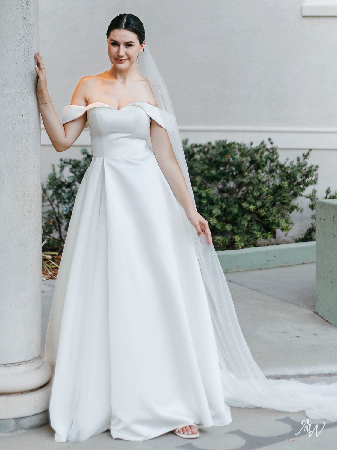 Wedding Dress with Veil 2023 Trend