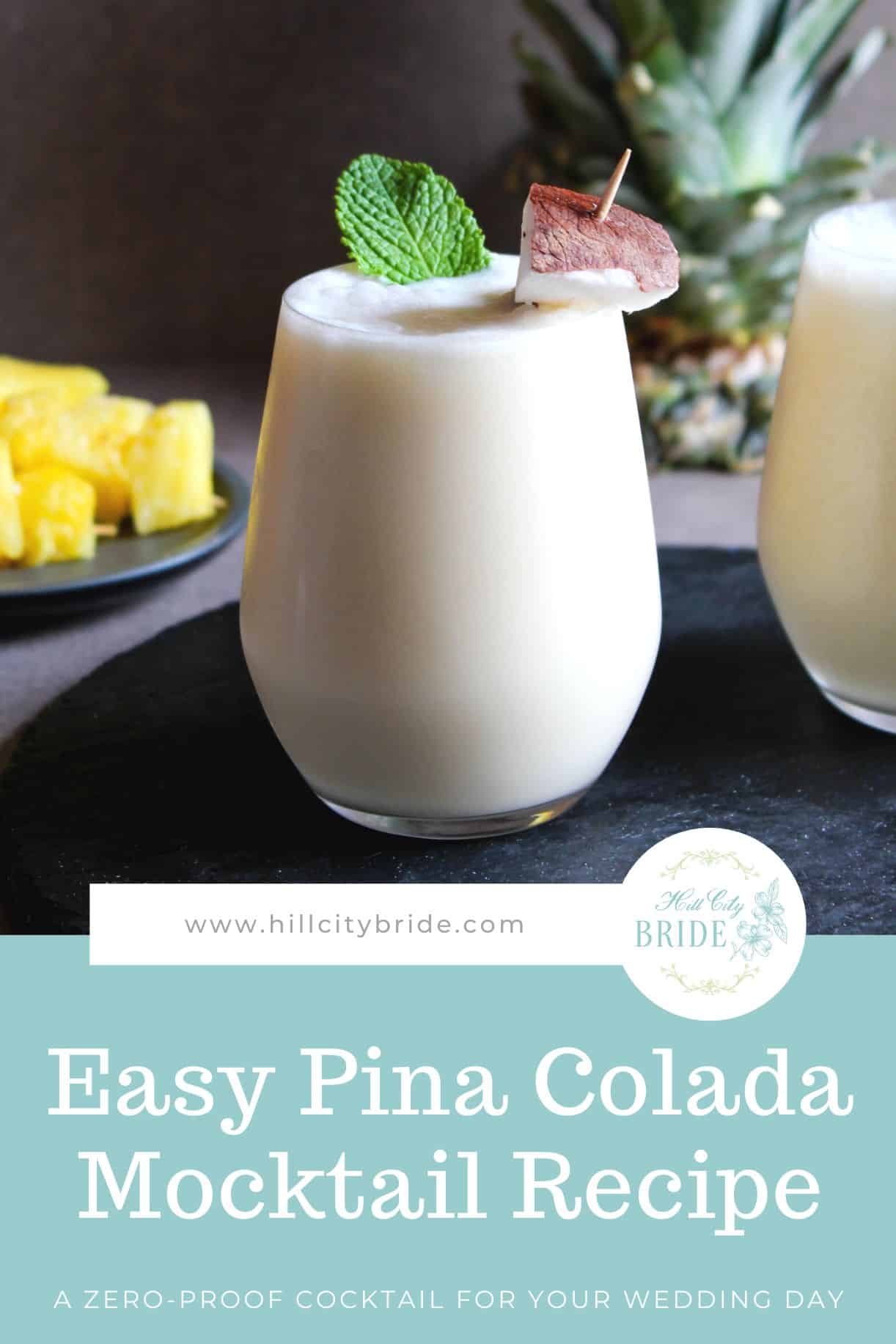Zero Proof Pina Colada Recipe