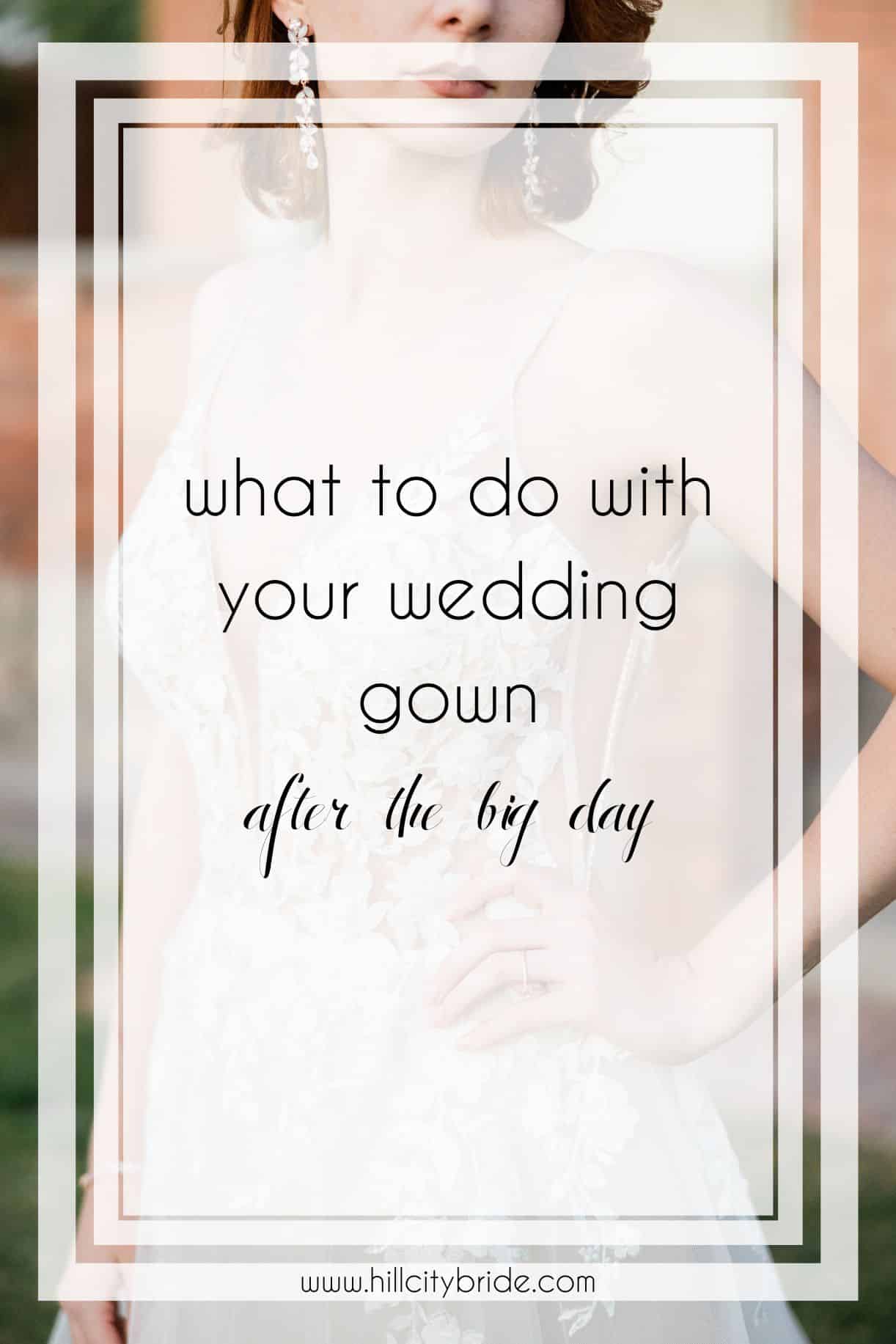 5 Smart Things to Do With Your Wedding Dress After the Big Day
