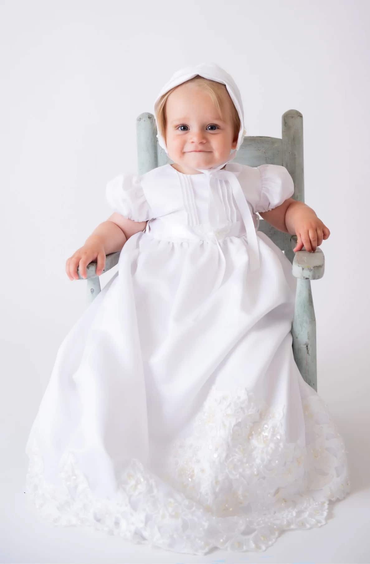 Turn Wedding Dress into Christening Gown