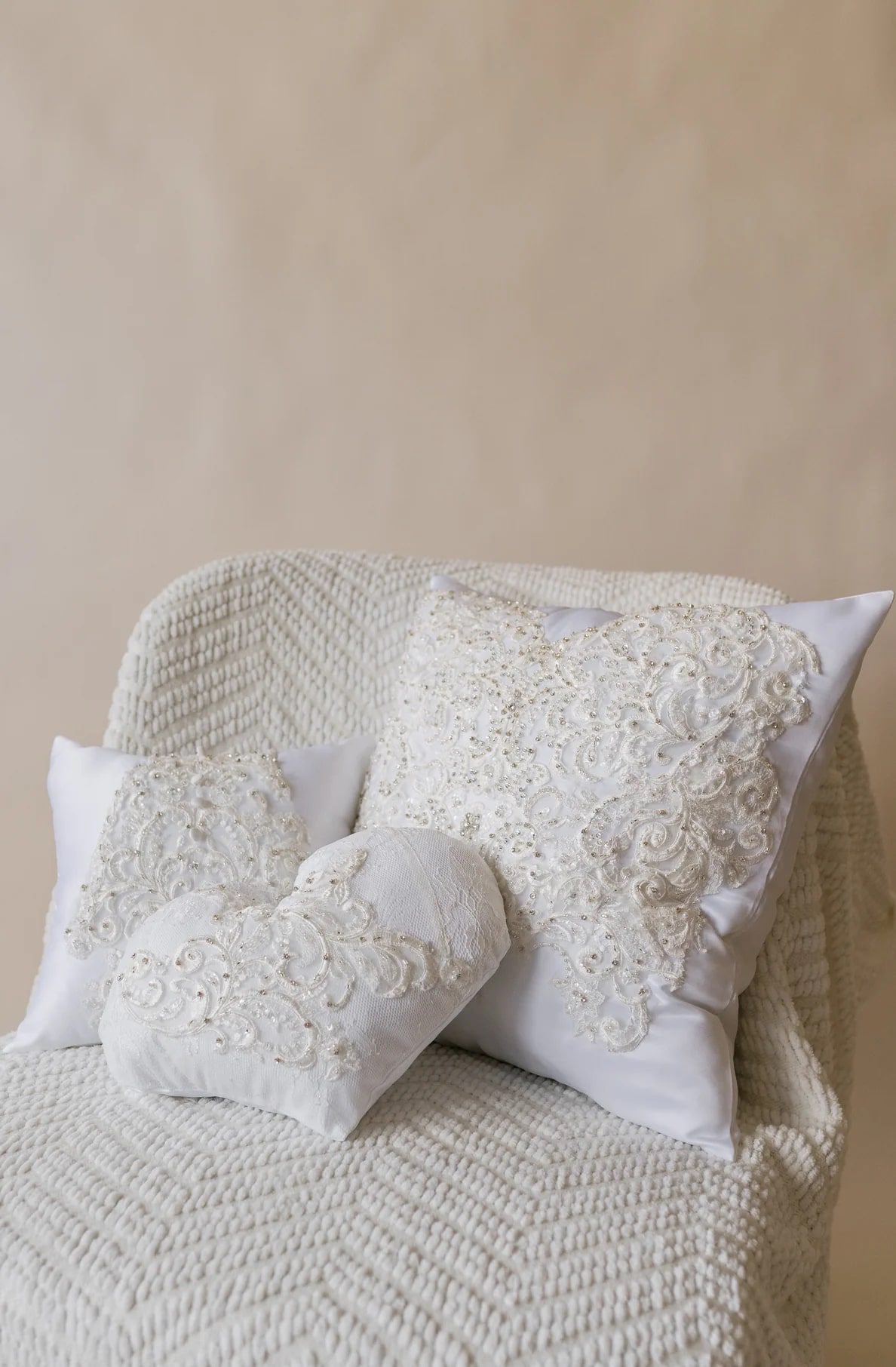 Turn Your Wedding Dress into a Pillow