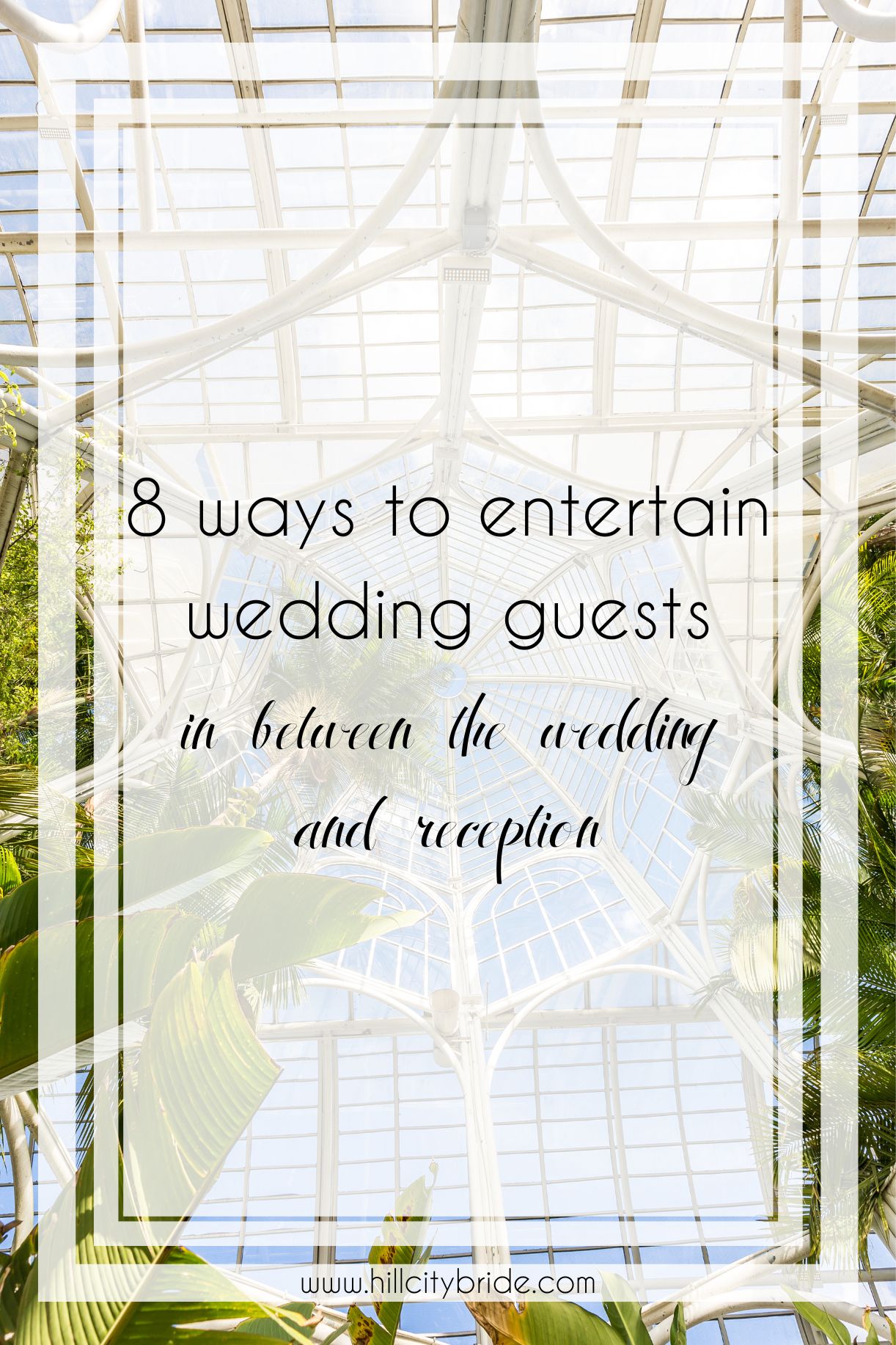 Ways to Entertain Guests Between the Wedding and Reception