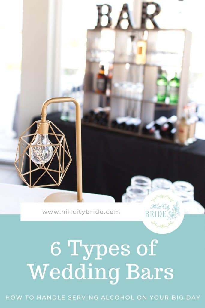 6 Types of Wedding Bar Service to Consider for Your Big Day