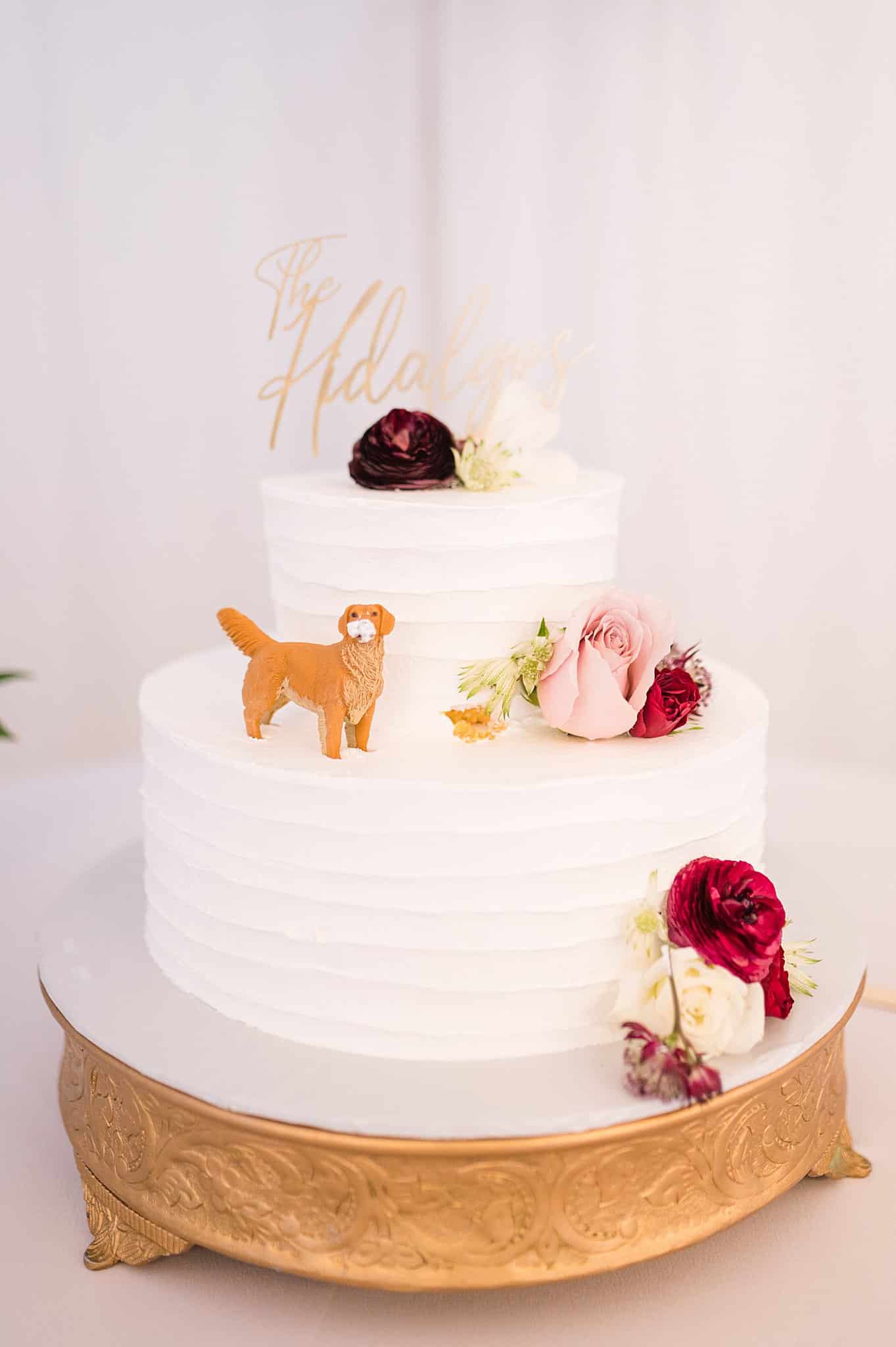 Dog Wedding Cake