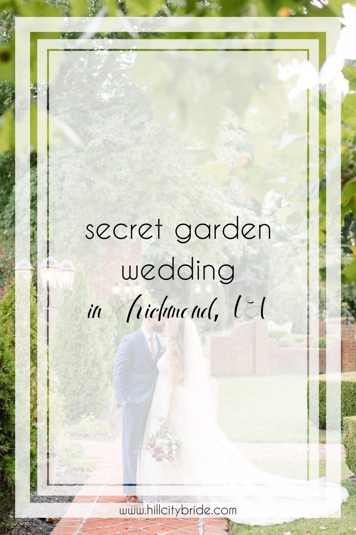 This Virginia Secret Garden Wedding Offers Idyllic Inspiration